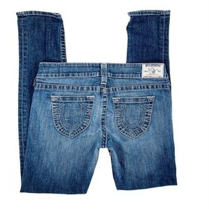 True Religion Skinny Mid Rise Jeans Women's Size 31